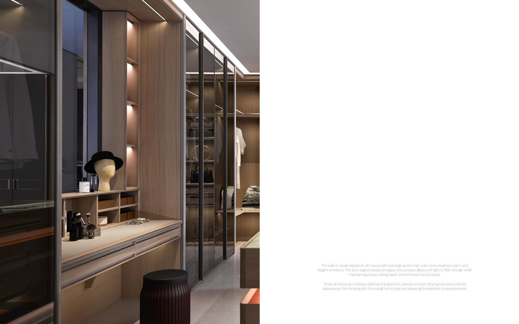 Wardrobe and dressing room
