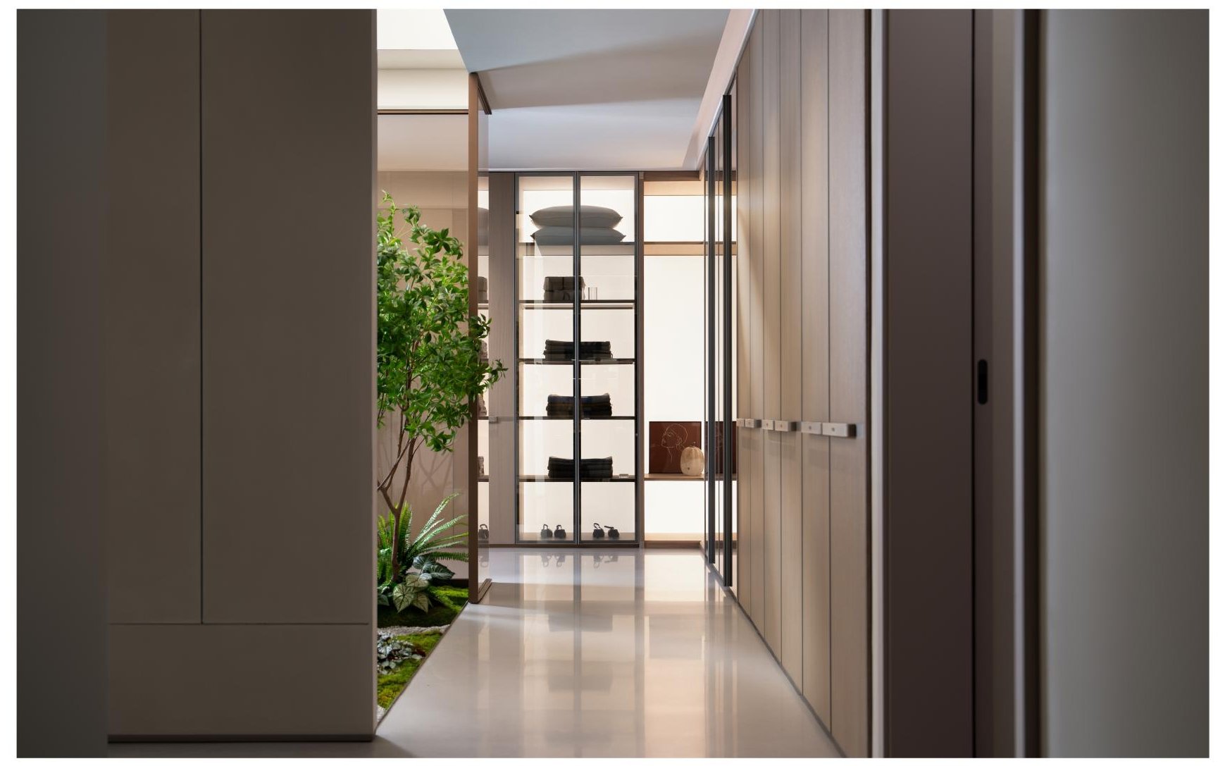 Wardrobe and dressing room