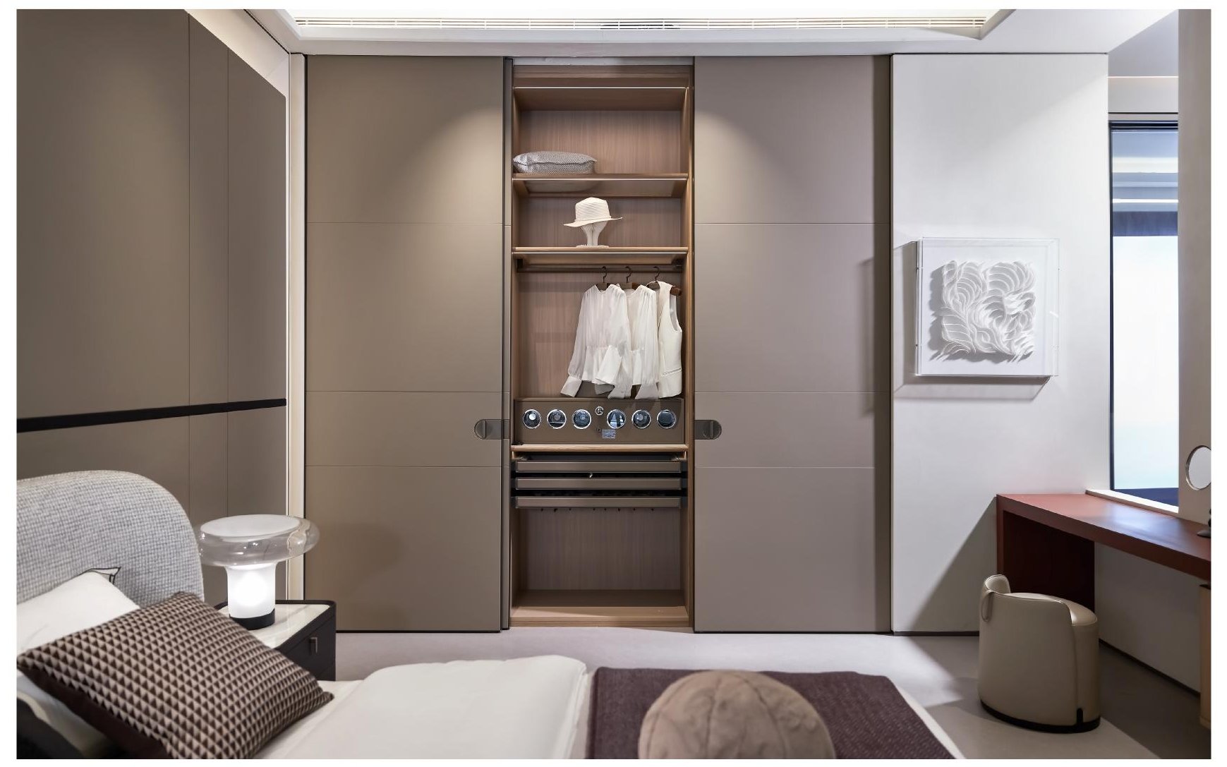 Wardrobe and dressing room